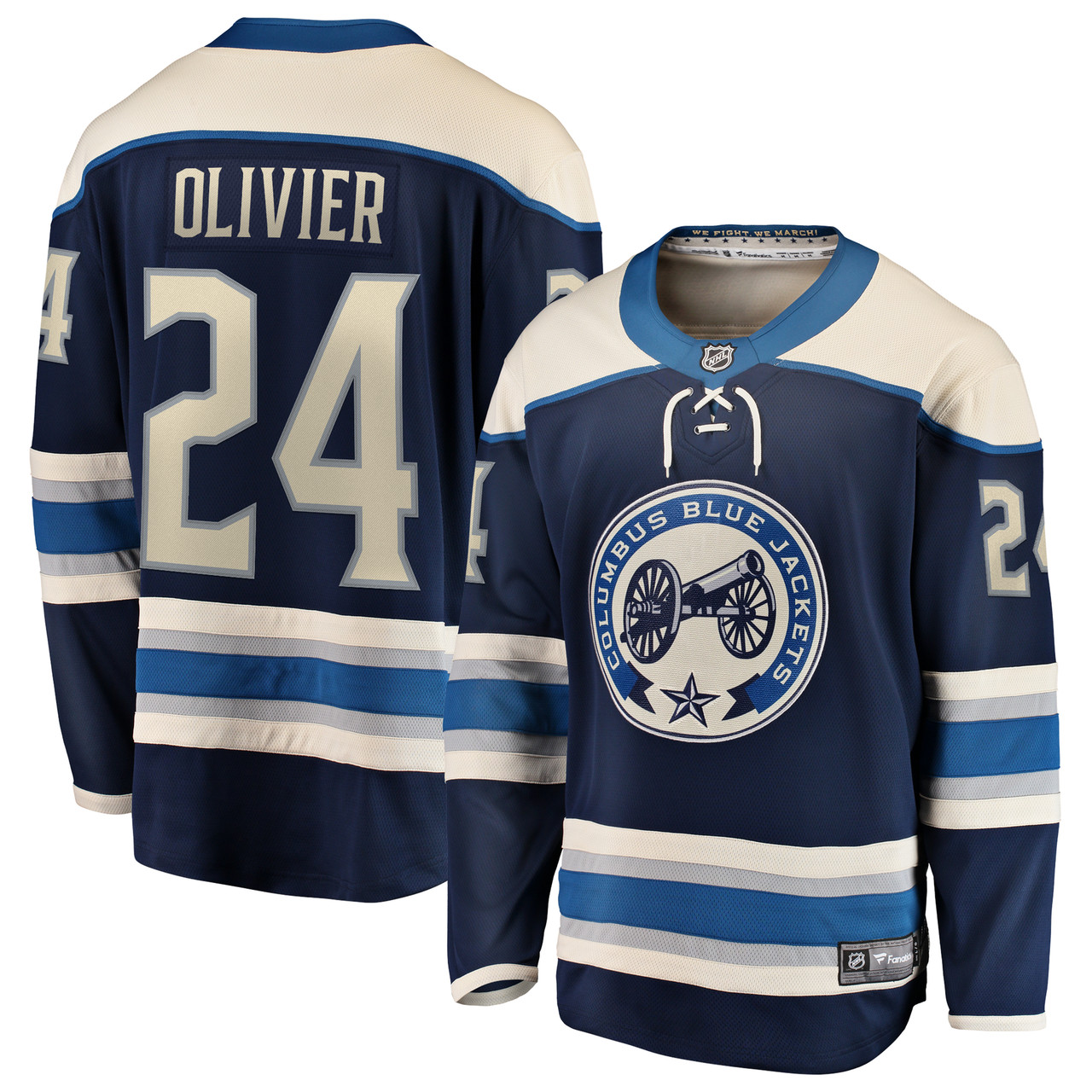 Fanatics Olivier 3rd Breakaway Jersey - Columbus Sportservice LLC