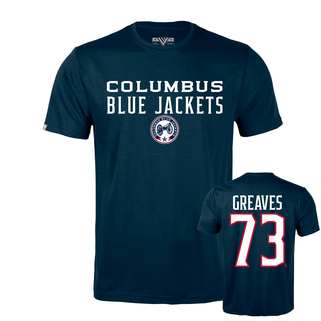 Levelwear Greaves (73) Secondary Player Tee - Columbus