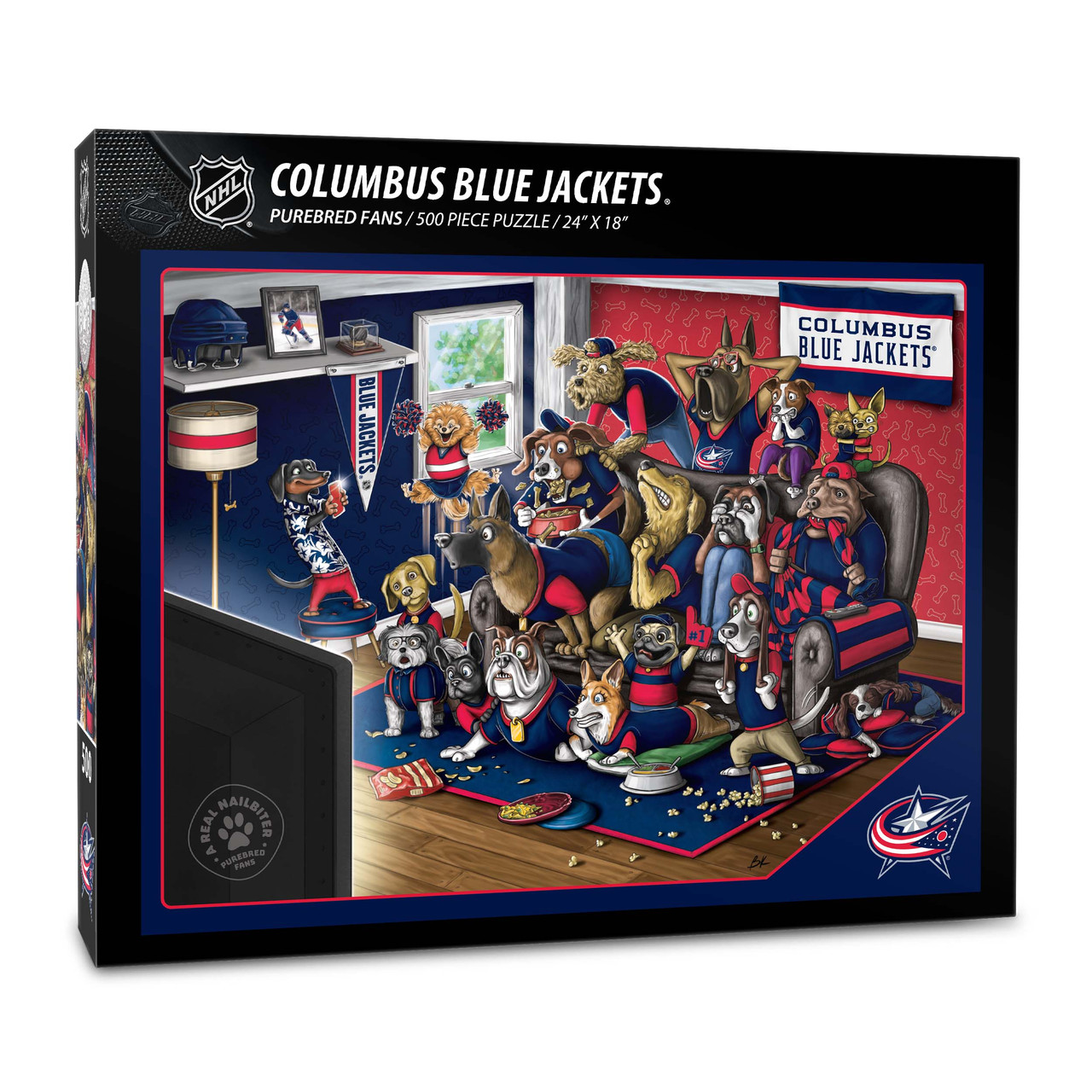 Real Nailbiter 500pc Puzzle - Columbus Sportservice LLC