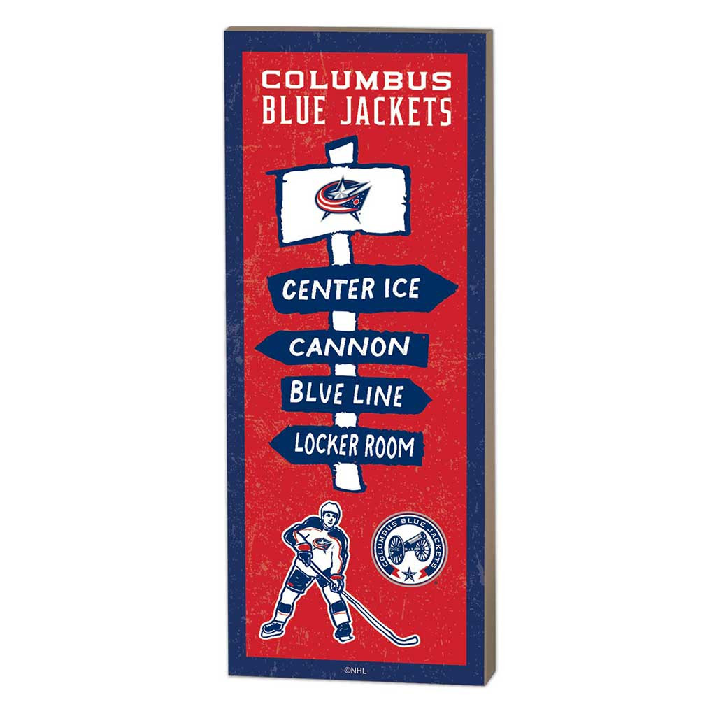 Impression 7x18 Wood Sign - Columbus Sportservice LLC