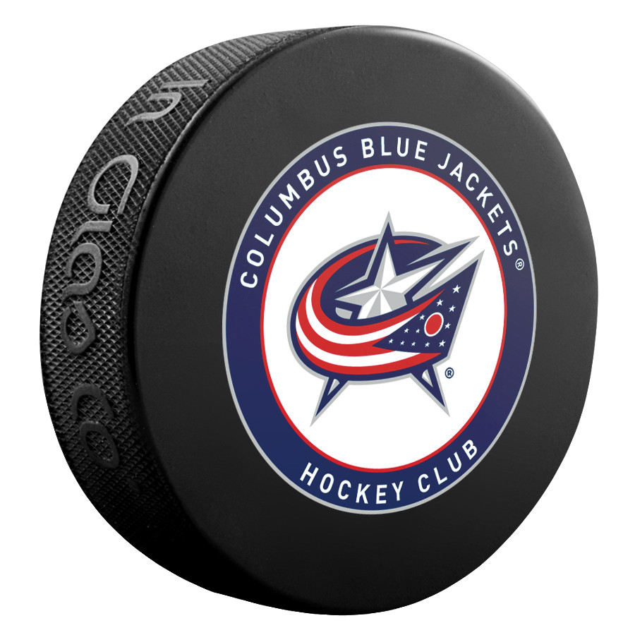 columbus blue jackets hockey puck
