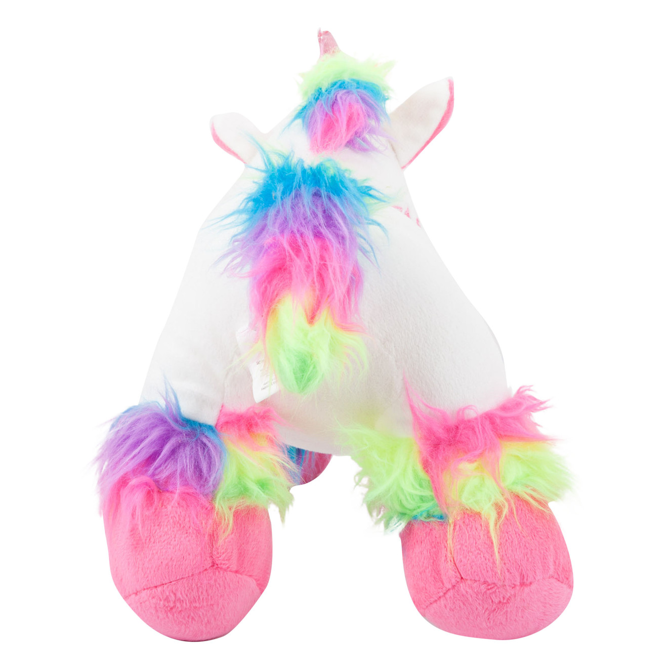 TBF Rainbow Unicorn Plush - Columbus Sportservice LLC