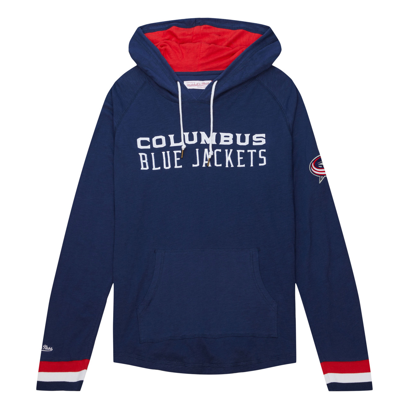Mitchell & Ness Legendary Slub Long Sleeve Hood - Columbus