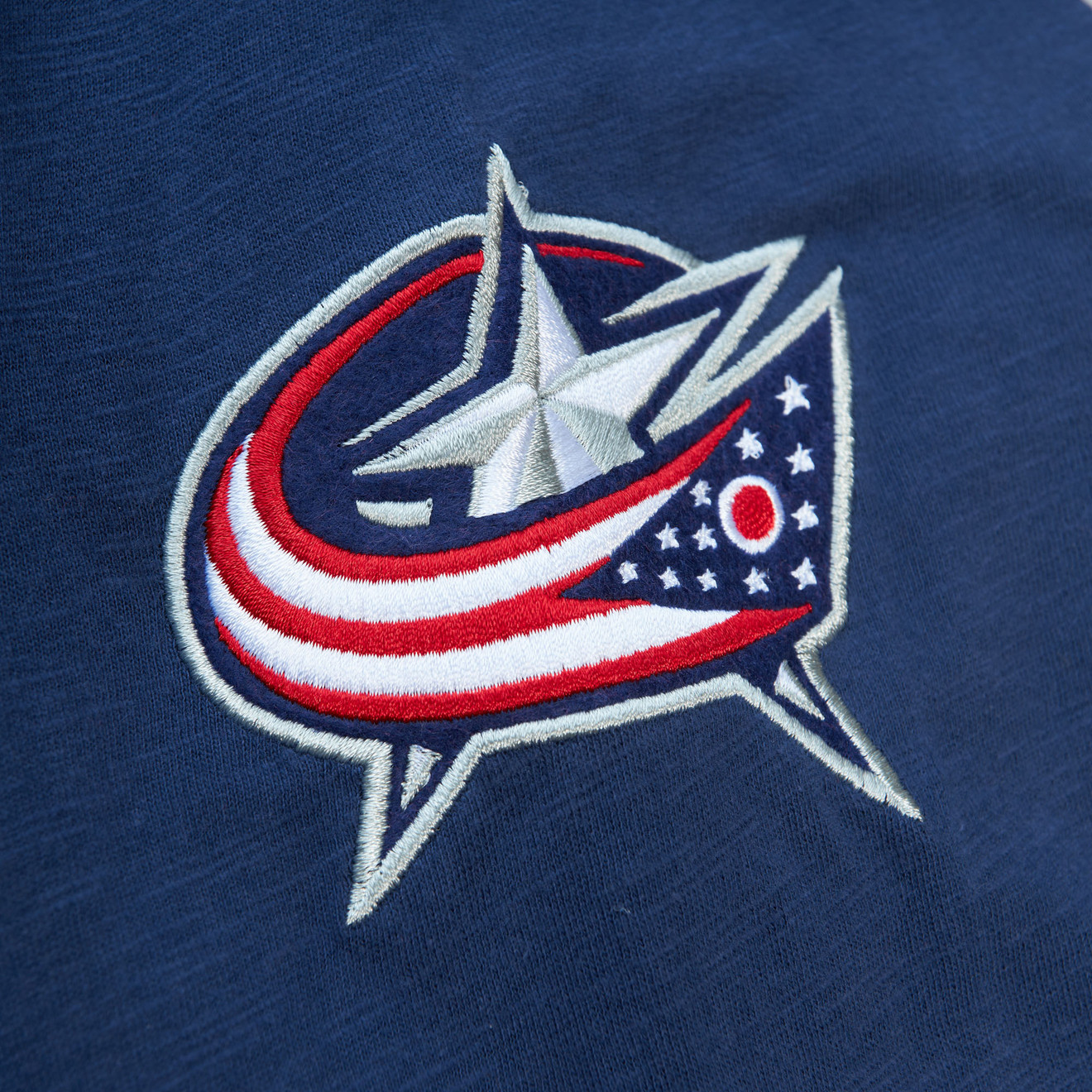 Mitchell & Ness Legendary Slub Long Sleeve Hood - Columbus