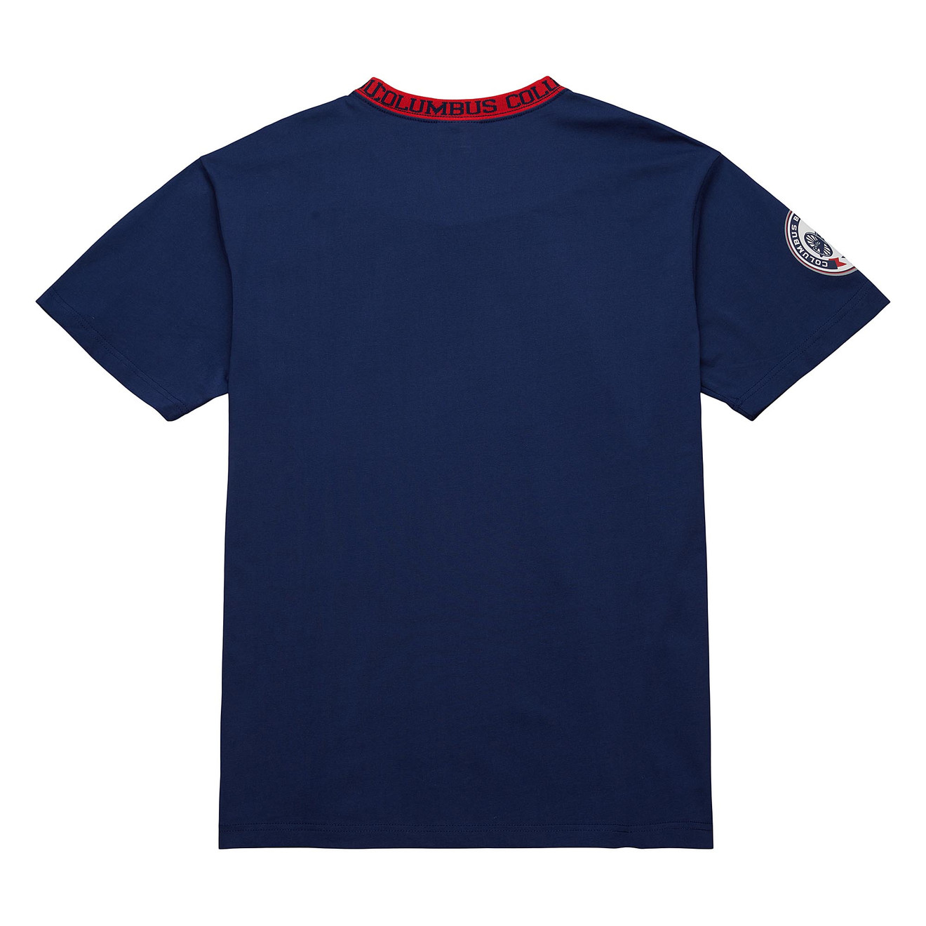 Mitchell & Ness Jacquard Ringer Short Sleeve Tee - Columbus