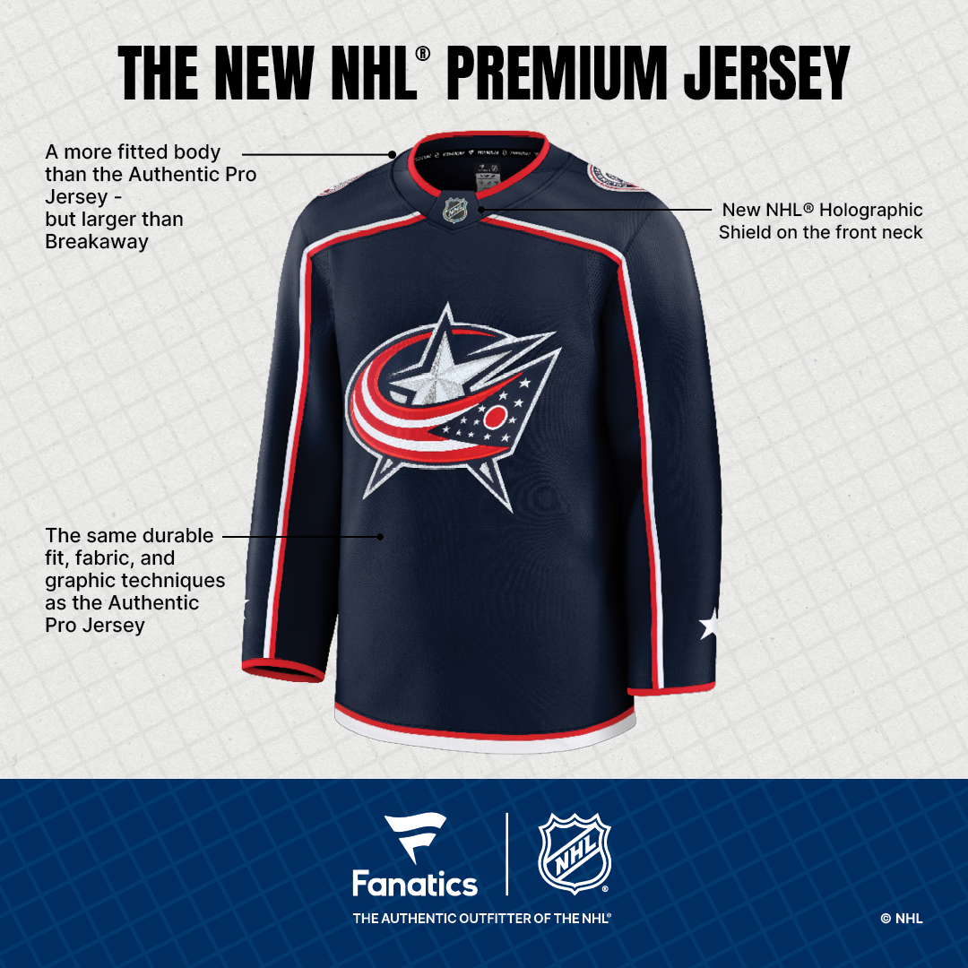 Fanatics Premium Home Jersey - Columbus Sportservice LLC