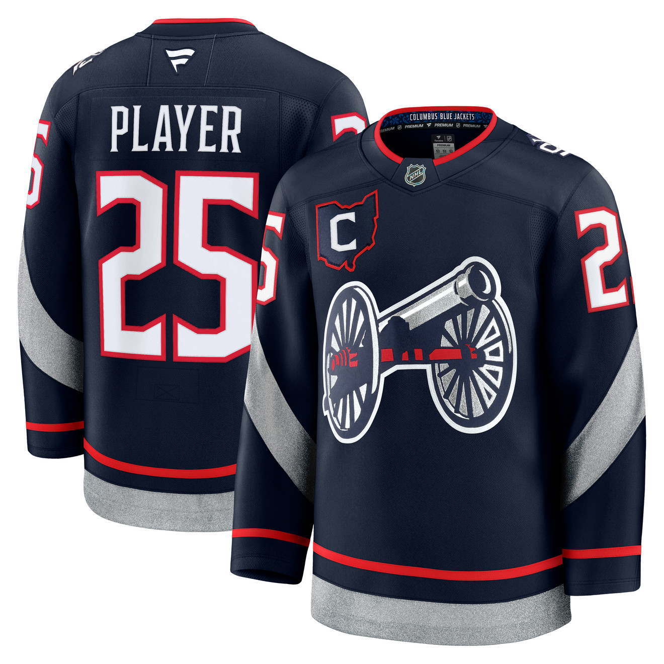 Fanatics Stadium Series Custom Premium Jersey - Columbus