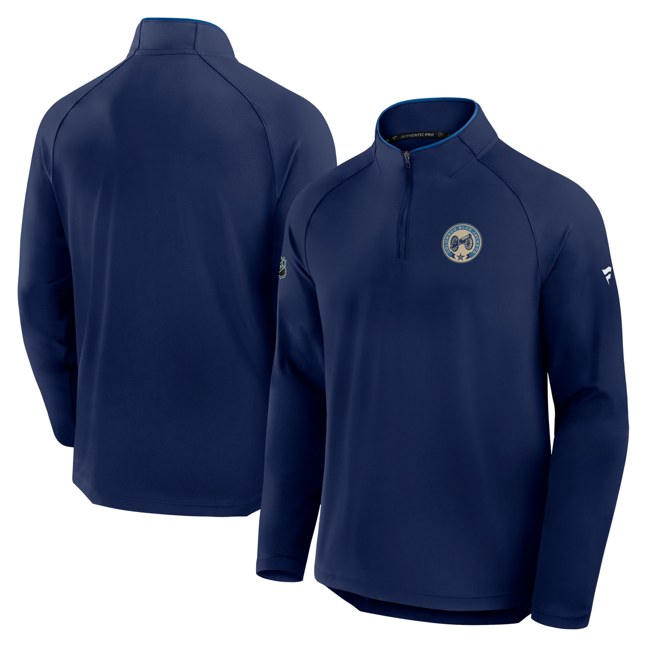 Fanatics 2025 Authentic Pro Alt 3rd Poly Fleece 1/4 Zip - Columbus
