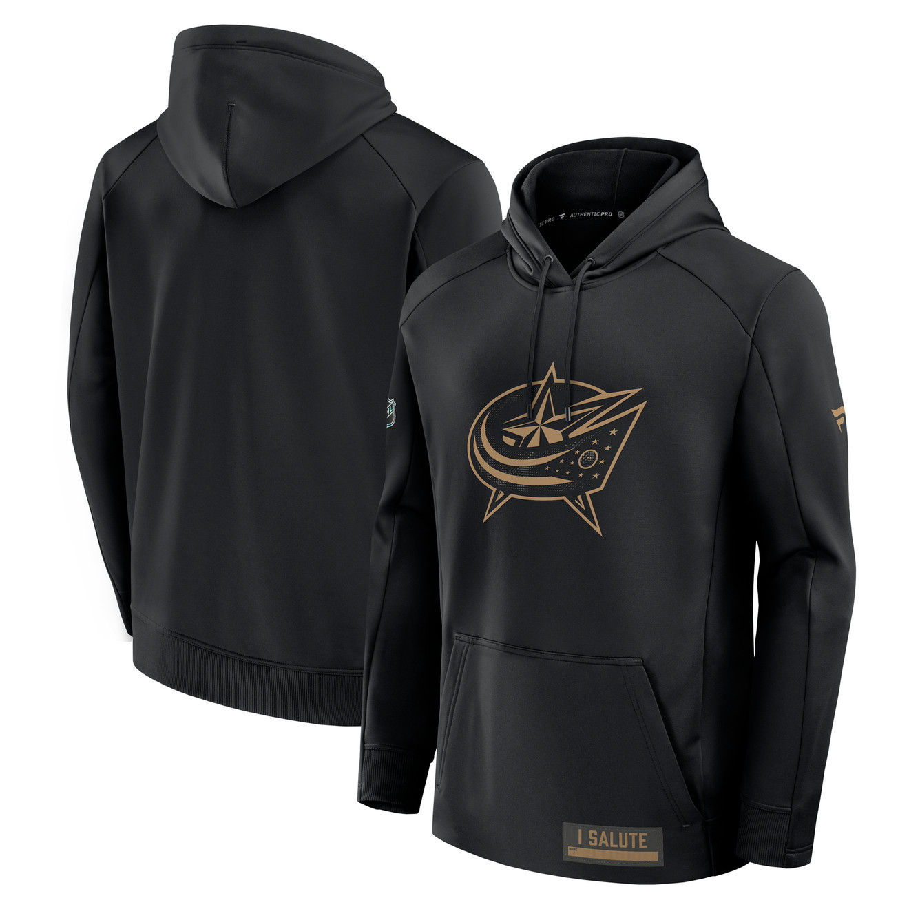 Fanatics 2025 Authentic Pro Military Appreciation Hood - Columbus