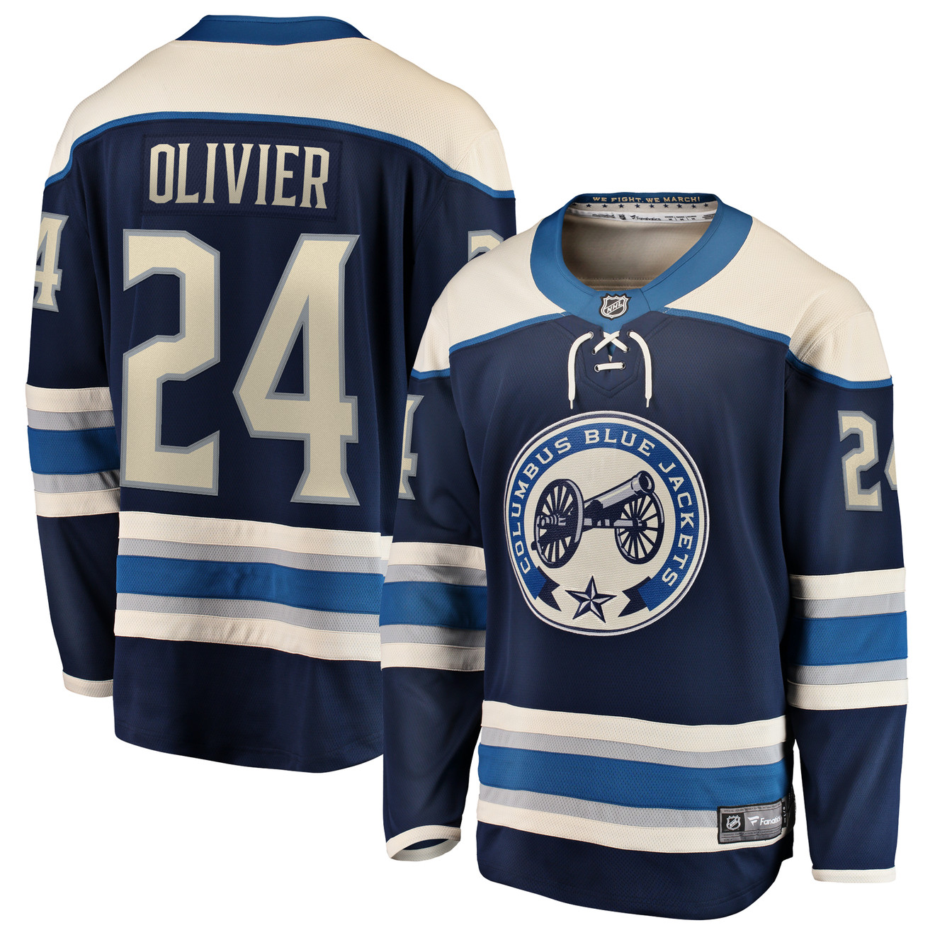 Fanatics Olivier 3rd Breakaway Jersey - Columbus Sportservice LLC