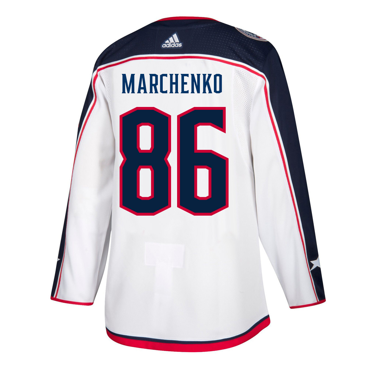 Marchenko 86 Columbus Blue Jackets Authentic Jerseys - Home, Away, & Third