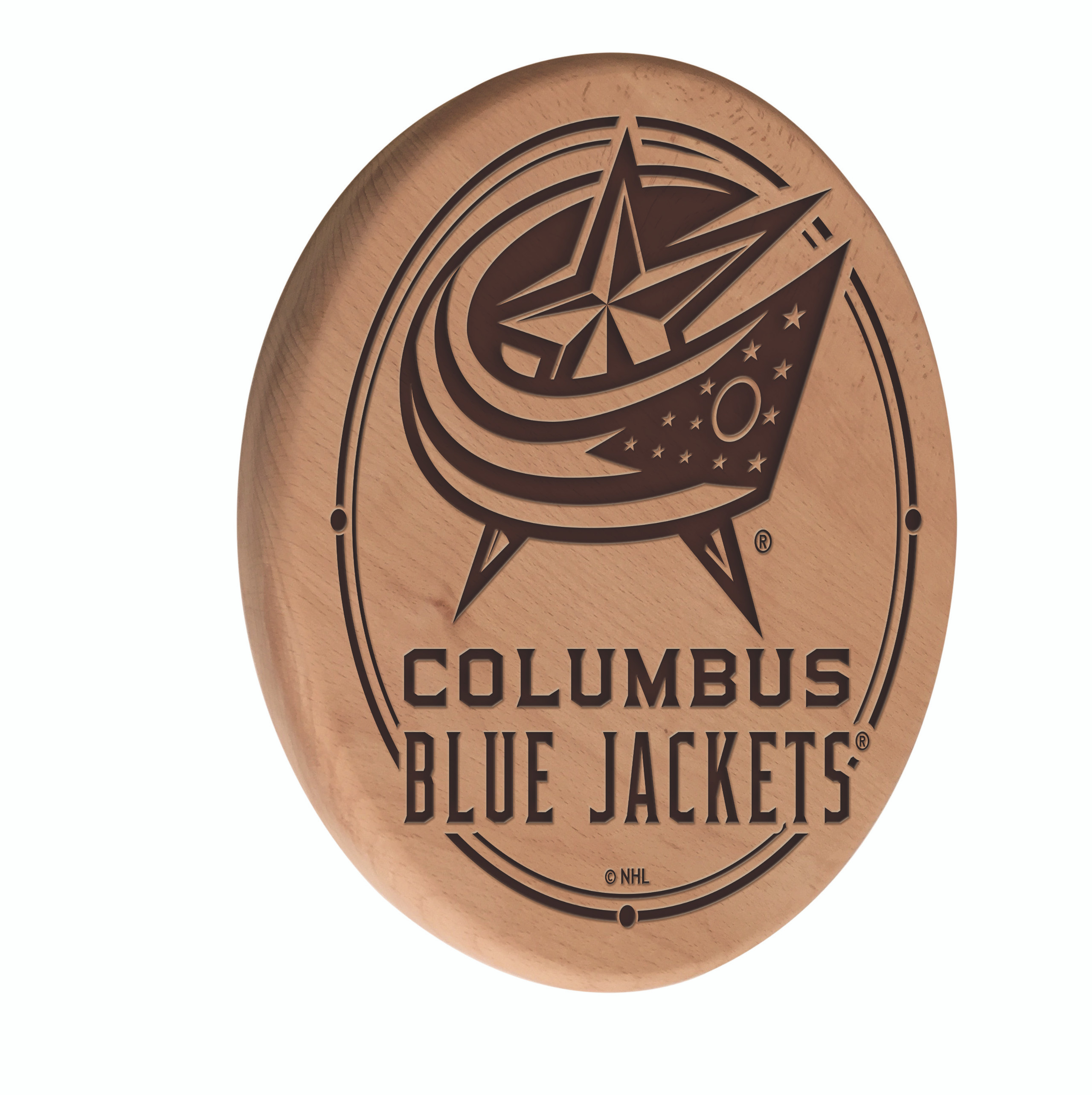 Laser Engraved Wood Sign - Columbus Sportservice LLC
