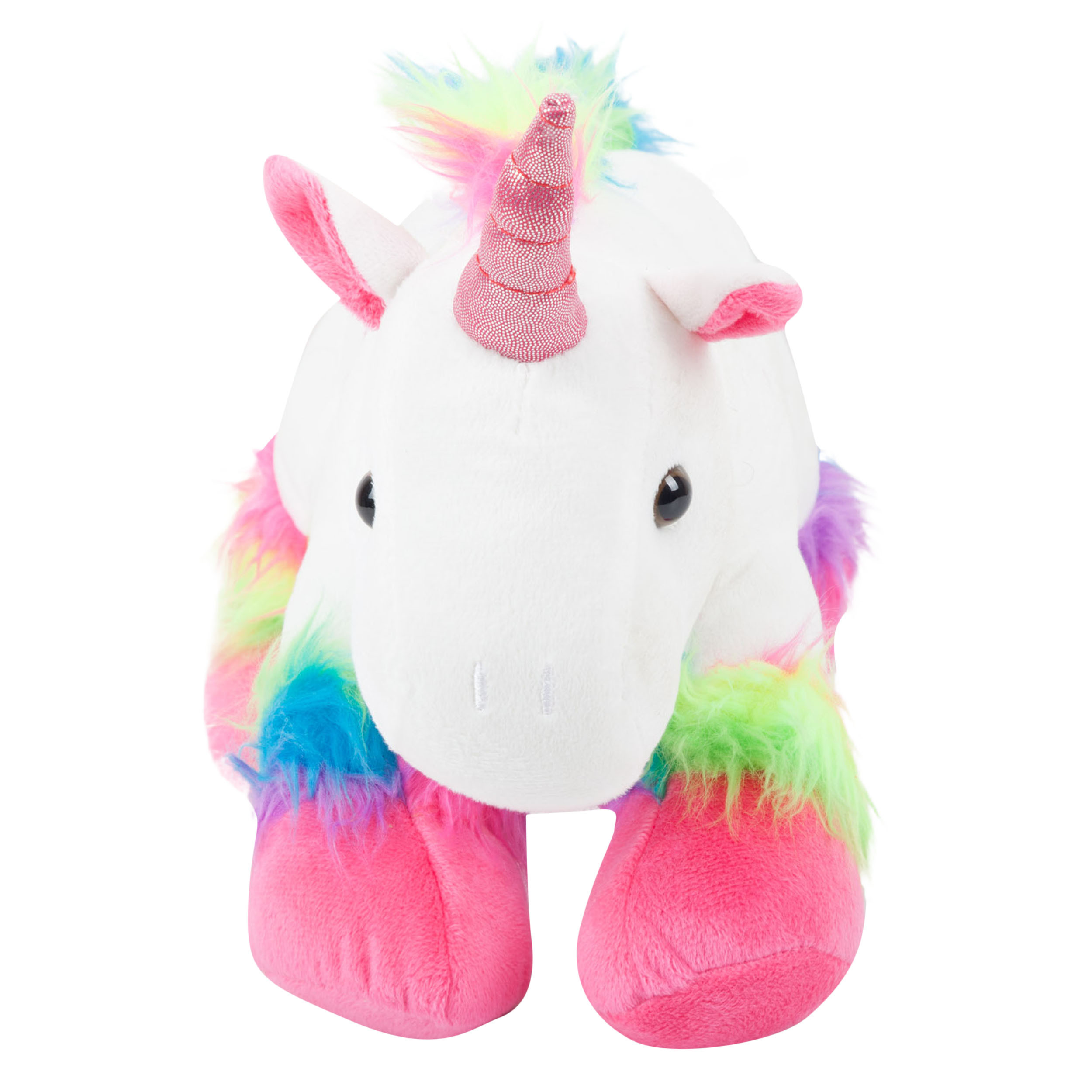TBF Rainbow Unicorn Plush - Columbus Sportservice LLC