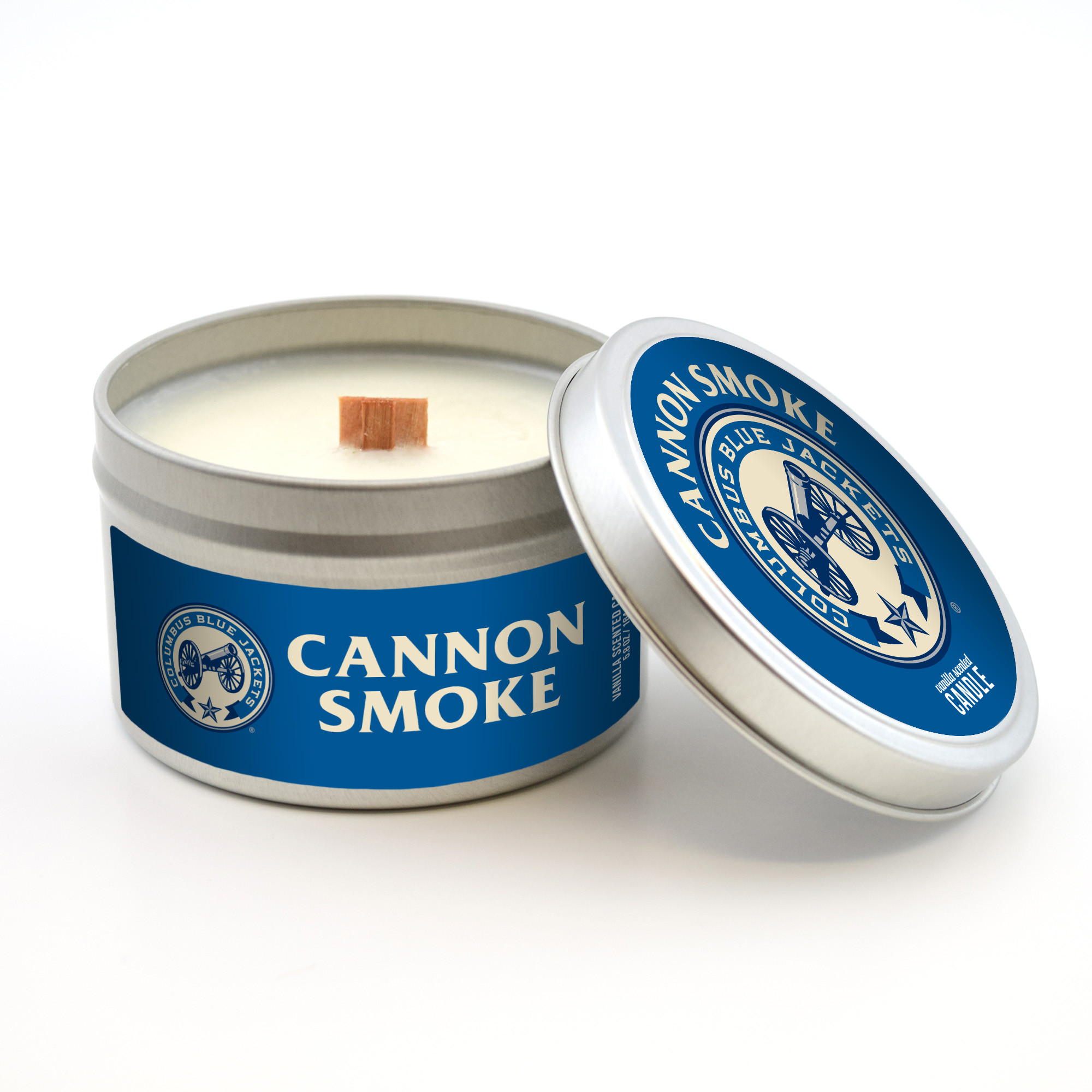 5.8oz Cannon Smoke Candle - Columbus Sportservice LLC