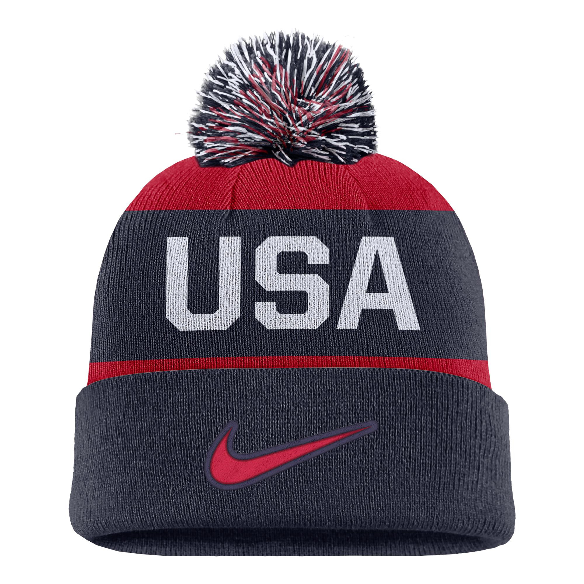 Nike USA 2026 Olympic Stripe Beanie - Columbus Sportservice LLC