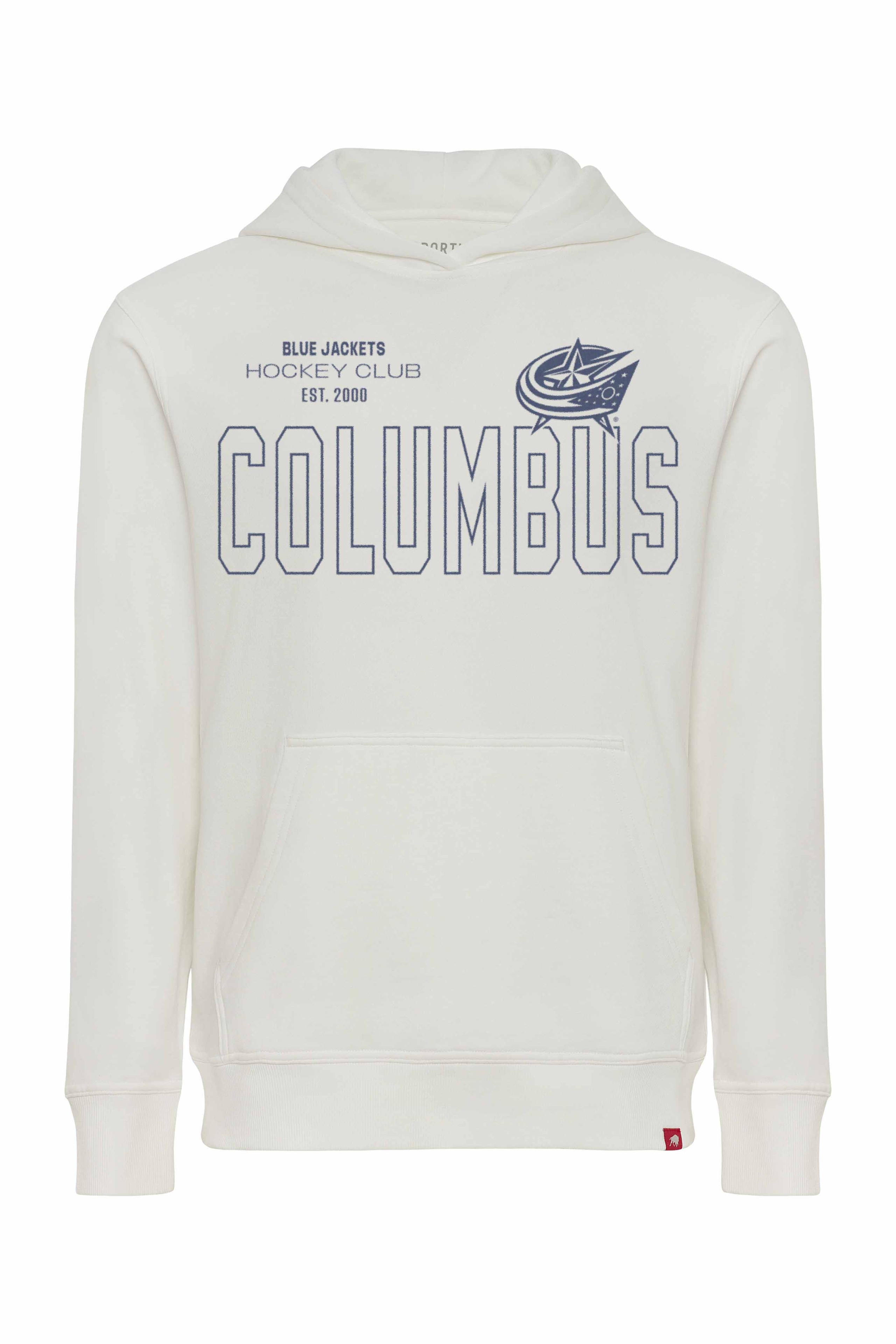 Sweat à Capuche Homme Columbus Blue Jackets - Fanatics - Taille M - Gris