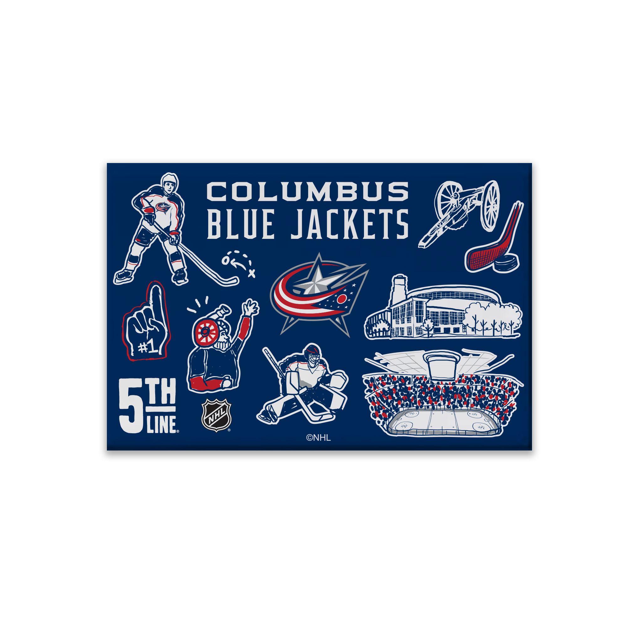 Impression 7x18 Wood Sign - Columbus Sportservice LLC