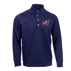 blue jackets quarter zip