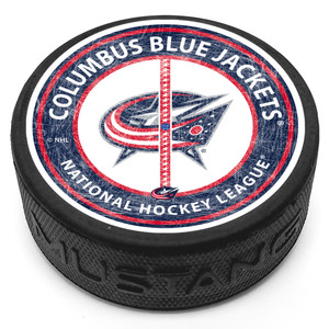 columbus blue jackets hockey puck