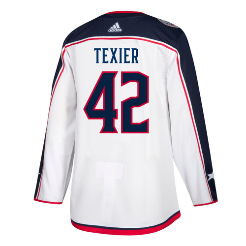 Blue jackets jersey adidas clearance