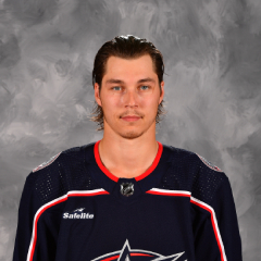 Columbus Blue Jacket Hockey Player Elvis Merzlikins