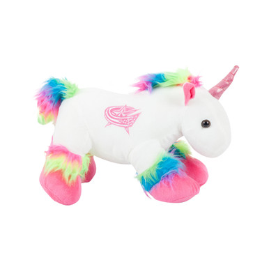 TBF Rainbow Unicorn Plush - Columbus Sportservice LLC