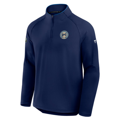 Fanatics 2025 Authentic Pro Alt 3rd Poly Fleece 1/4 Zip - Columbus
