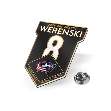 Zach Werenski 2026 Norris Trophy Winner Pin - Columbus