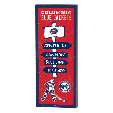 Impression 7x18 Wood Sign - Columbus Sportservice LLC