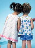 McCall's M6541 | Infants' Tent Top, Dress, Shorts and Appliqués