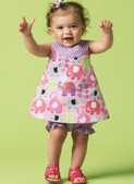 McCall's M6912 (Digital) | Infants' Reversible Top, Dresses, Bloomers and Pants