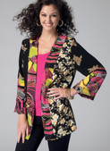 McCall's M7132 (Digital) | Misses' Patchwork Kimono Jackets