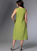 Butterick B6283 | Misses' Asymmetrical-Neckline Dress