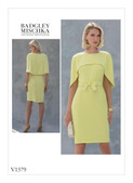 Vogue Patterns V1579 | Misses'/Misses' Petite Dress | Front of Envelope