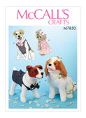McCall's M7850 | Pet Clothes | Front of Envelope
