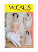 McCall's M7915 | Misses' Costume | Front of Envelope