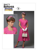 Butterick B6672 (Digital) | Misses' Costume and Hat | Front of Envelope