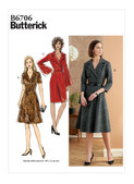 Butterick B6706 (Digital) | Misses' Dress | Front of Envelope