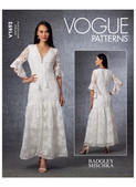 Vogue Patterns V1693 | Misses' Special Occasion Dress | Front of Envelope