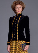 McCall's M8077 (Digital) | Misses' Historical Jacket & Skirt