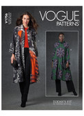Vogue Patterns V1756 | Misses' Duster | Front of Envelope