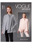 Vogue Patterns V1784 | Misses' Shirts | Front of Envelope