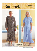 Butterick B6823 | Misses' Dress | Front of Envelope