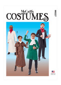 McCall's M8227 | Girls' and Boys' Costume Coats with Mask | Front of Envelope