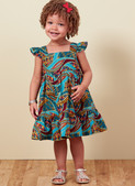 Butterick B6885 | Toddlers' Dress