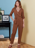 Butterick B6881 | Misses' Jumpsuit, Sash and Belt