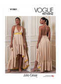 Vogue Patterns V1881 | Misses' Dress by Júlio César | Front of Envelope