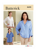 Butterick B6898 | Misses' Top | Front of Envelope