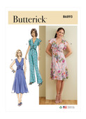 Butterick B6893 | Misses' Dress and Jumpsuit | Front of Envelope