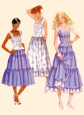 McCall's M8306 | Misses' Top and Skirts by Laura Ashley